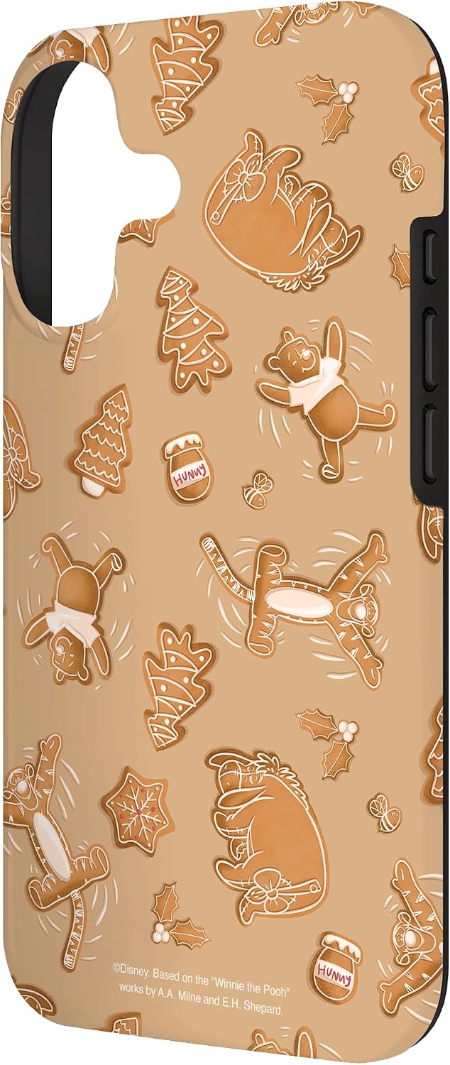 Disney Winnie The Pooh Eeyore & Tigger Gingerbread Christmas Case for iPhone 17