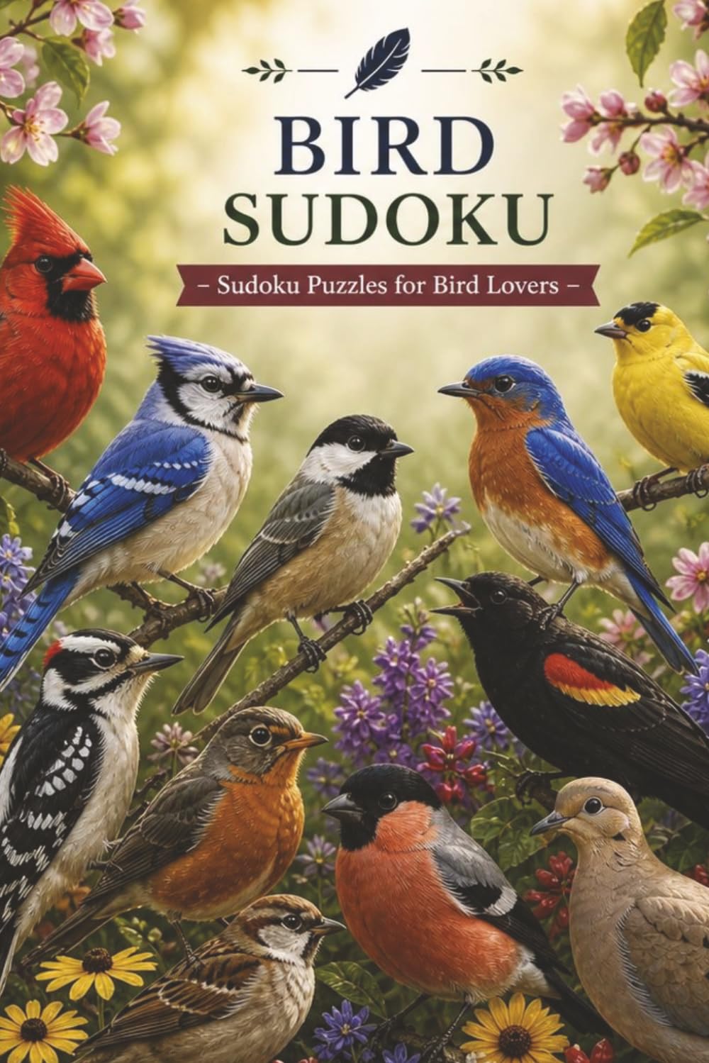 Bird Sudoku: 50+ Sudoku Puzzles for Bird Lovers | Relaxing Brain Games with Solutions Included | Easy-to-Read Layout (6x9 Puzzle Book)