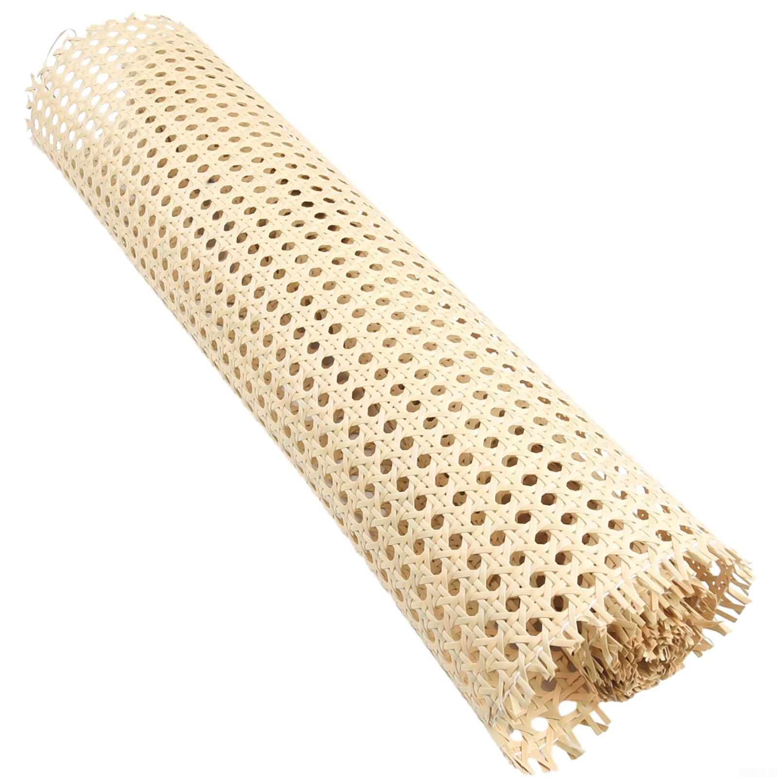 Cinghia in vimini per canne da giardino, rotolo di tessuto in rattan, per sedie e mobili, materiale a rete in rattan naturale per sedie e mobili (D)