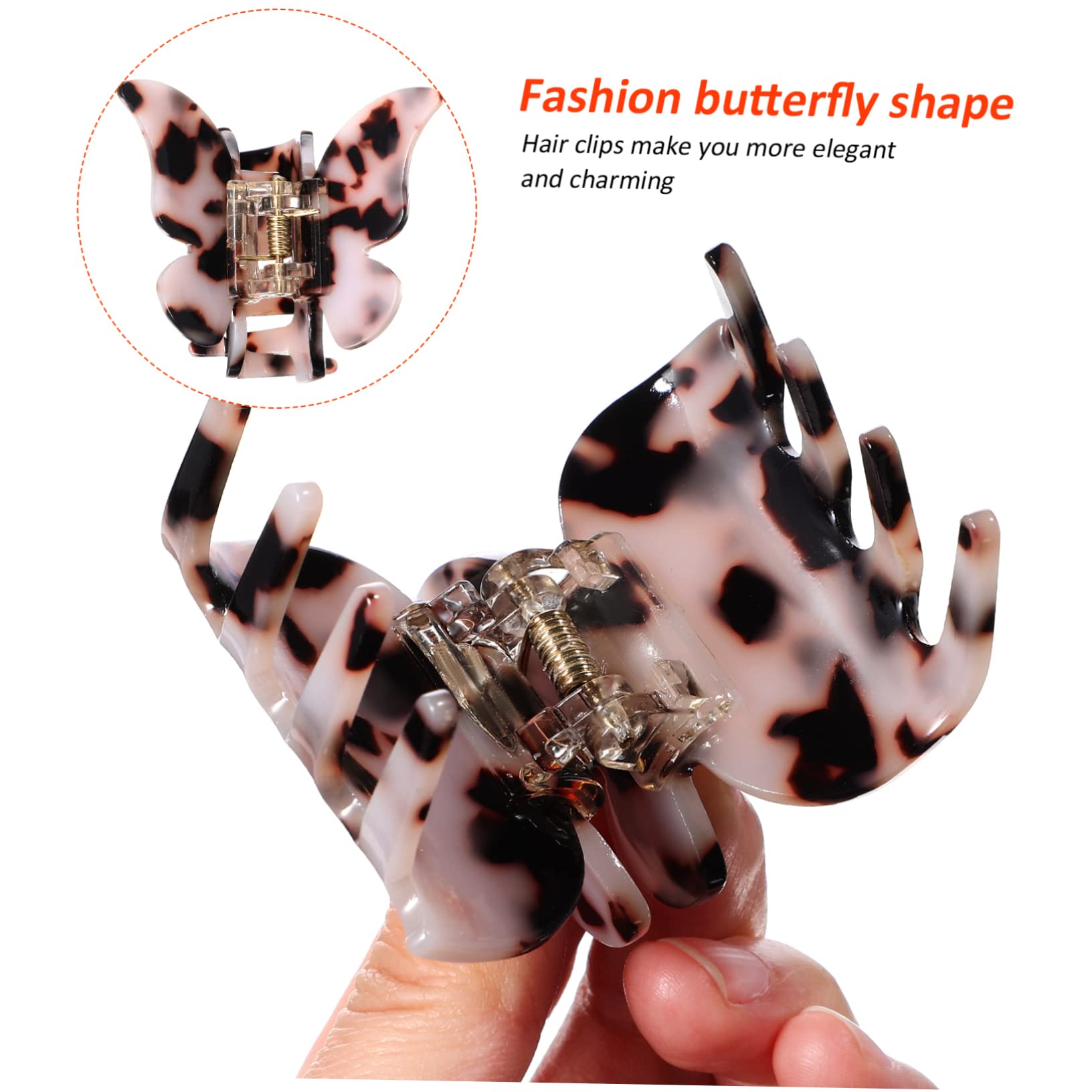 6 pezzi Fermagli per Pz Clip per Donne e Ragazze Vari Colori Eleganti per come Sport e Feste