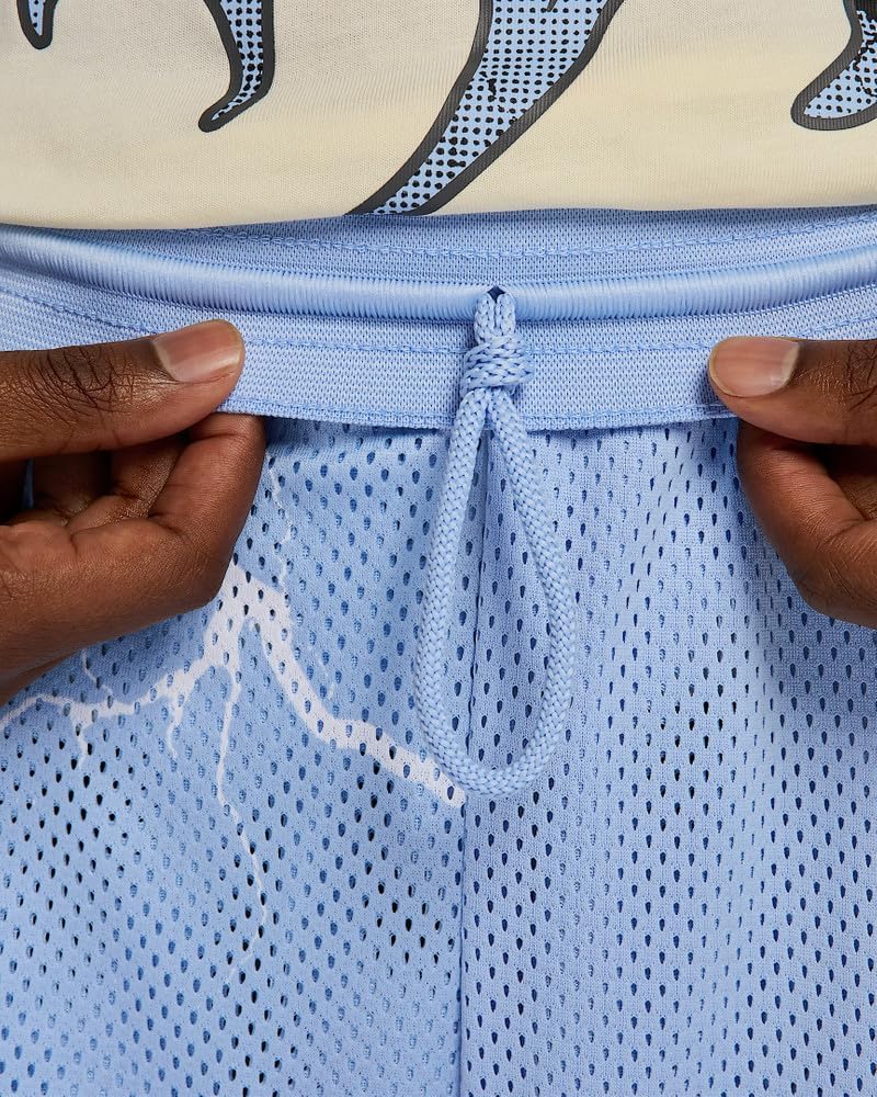 Nike Icon Basketball Shorts in Cobalt Bliss/White/Bright Crimson