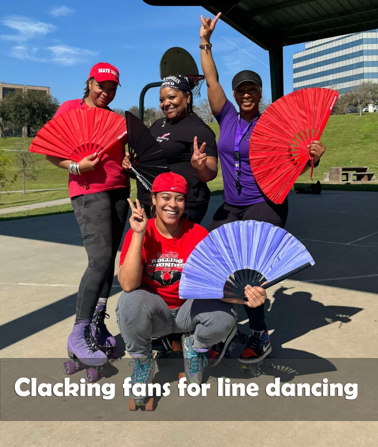 Éventail Noir Pliant 33 Cm – Grand éventail Pliable De