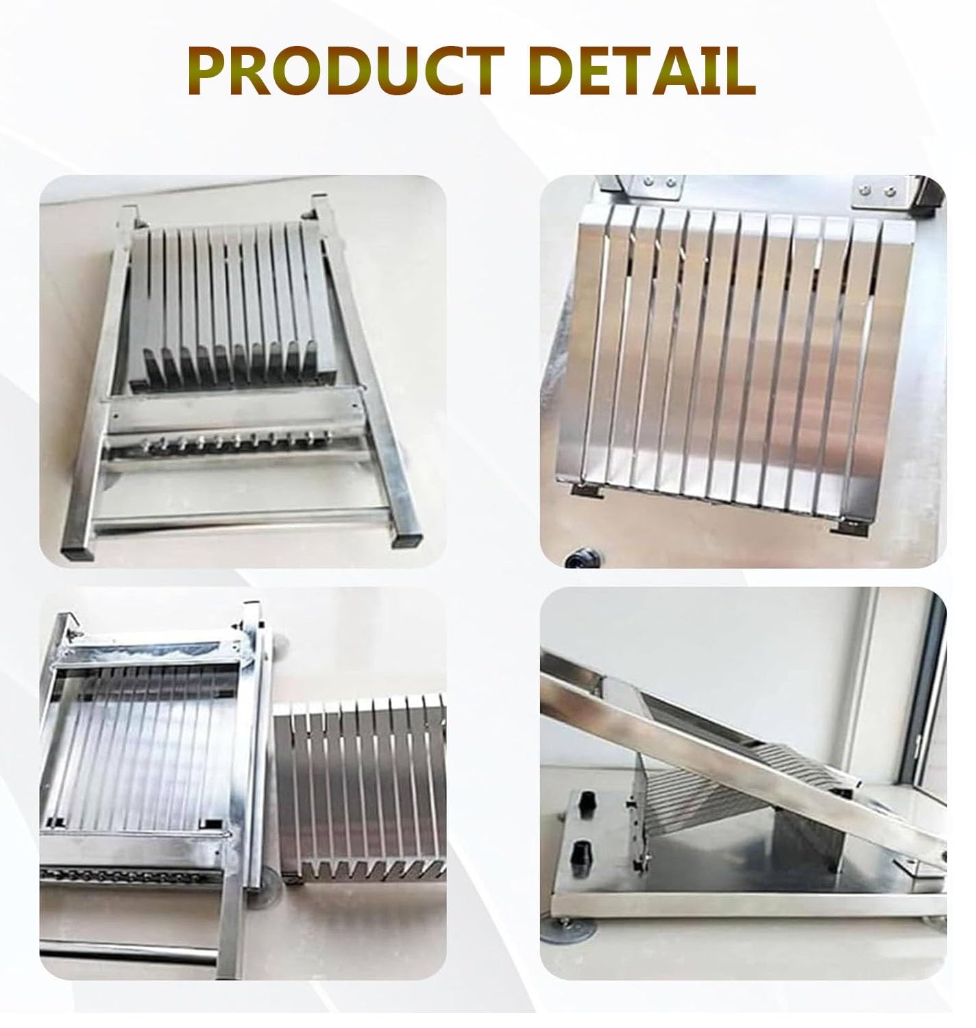 Sushi Rollschneider, Edelstahl Manueller Maker für 8/10/12 Segmente, perfekt für japanische Restaurants, Snackbars und Hotels