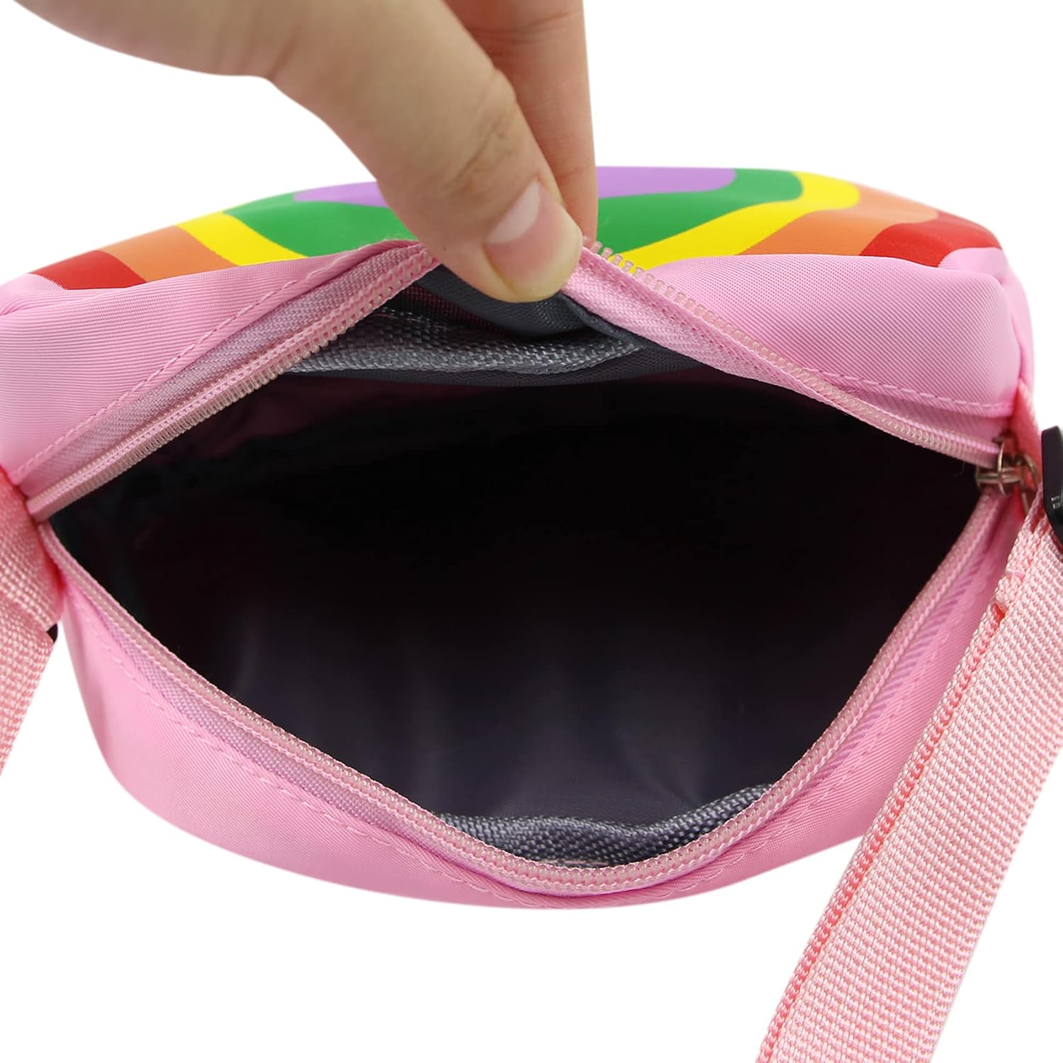 Dinosaur Tiger Crossbody Purse Small Nylong Crossbody Bag Cute Purse Animal Coin Purse Cute Messenger Bag Fanny Pack