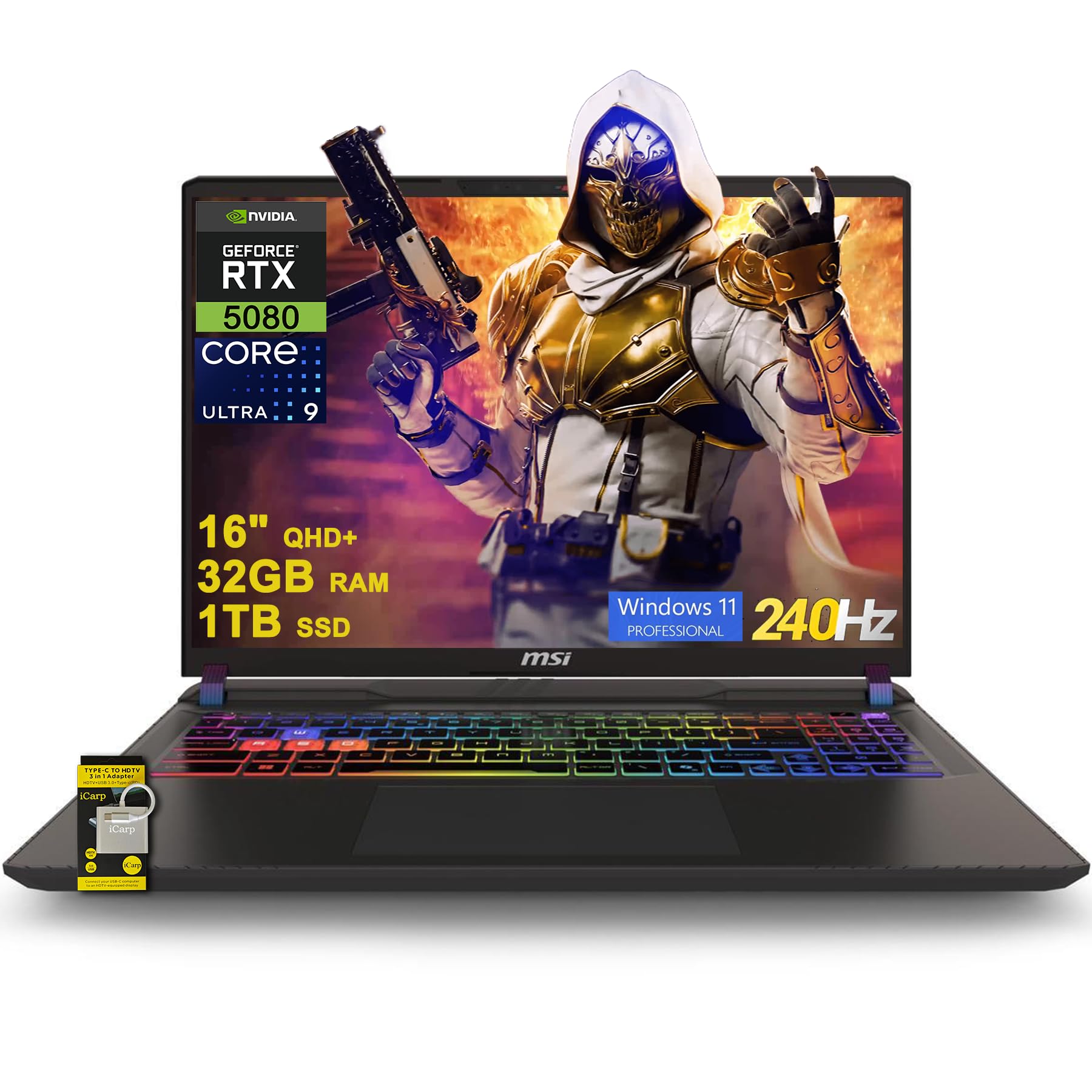 Amazon.com: msi Vector 16 HX AI Gaming Laptop 16