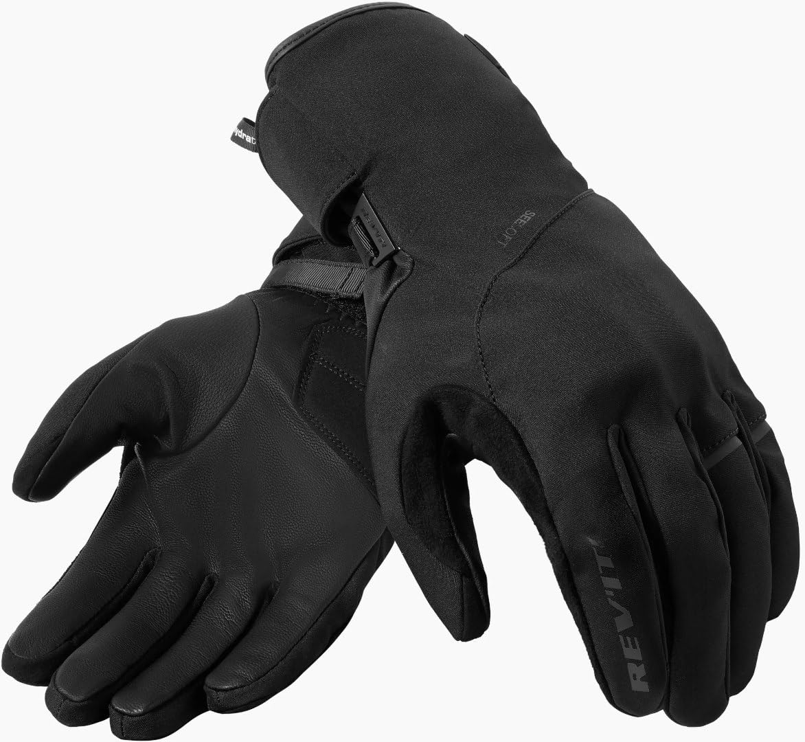 REV'IT! Revit Antigo H2O Guanti da moto impermeabili, nero, M