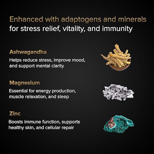 Miniatura 8 de Gomitas Shilajit del Himalaya de 800 mg  Magnesio, Ashwagandha, zinc, ácido fúlvico y más de 85 minerales traza, probados en laboratorio, puro, sin