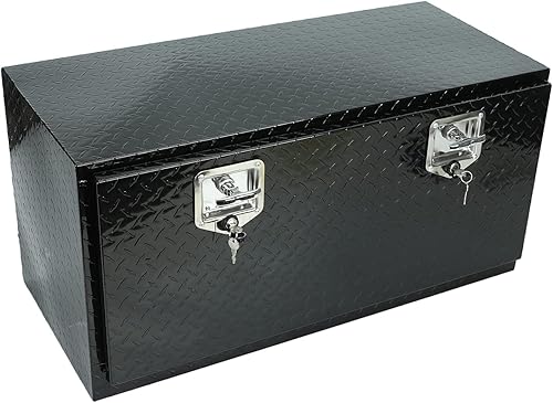 Caja de herramientas de aluminio resistente de 36 x 18 x 16 pulgadas, caja de herramientas con patrón de banda de rodadura, caja de herramientas disponible en Yaxa Guatemala