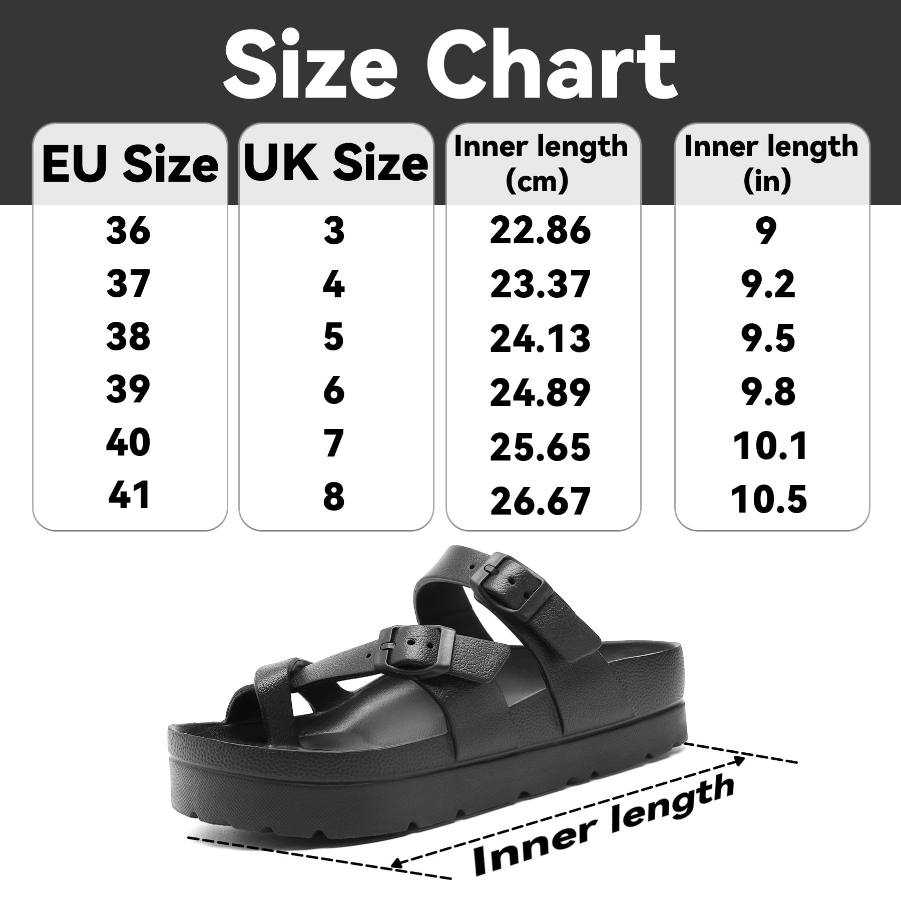 Sandalen Damen Sommer,Orthopädische Damen Bequeme Folien Dicke Sohlen Plattform Sandalen mit einstellbarer Schnalle und Ultra Kissen