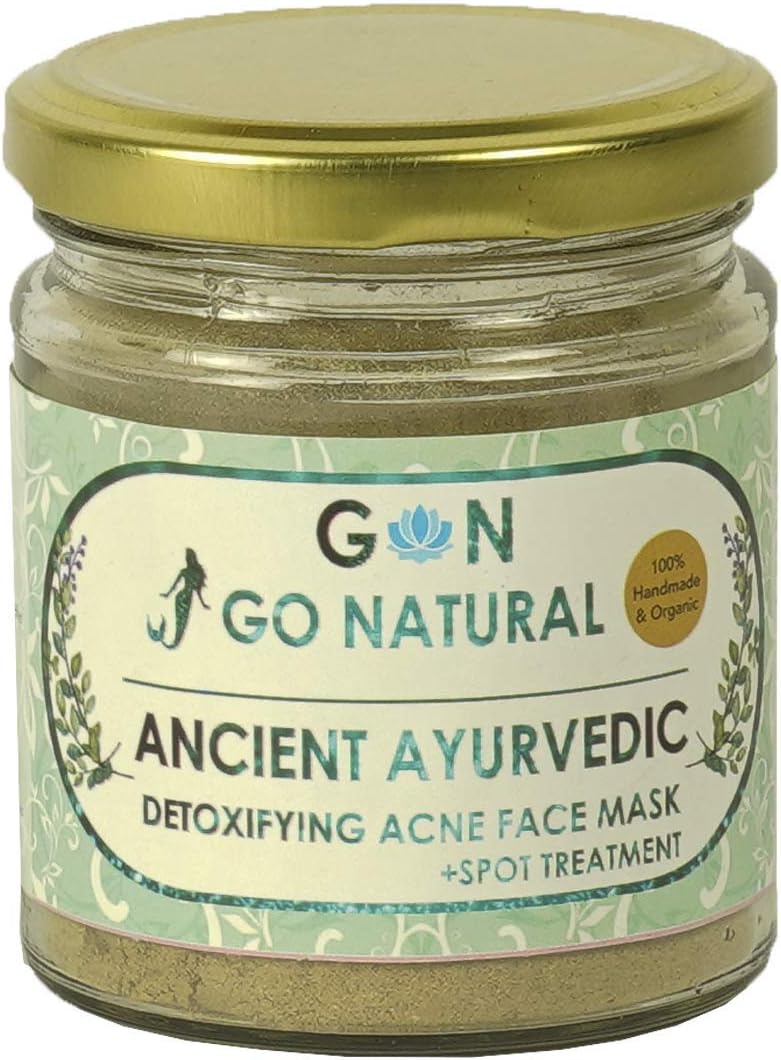 Go Natural GN Ancient Ayurvedic Acne Face Pack and Spot Treatment (50 g)