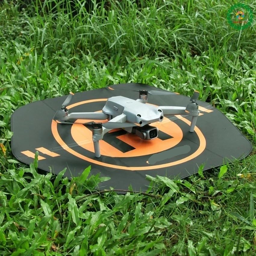 Compatible para DJI Dron alfombra de aterrizaje plegable 55CM | Doble cara impermeable, diseño plegable, apto para aterrizaje exterior