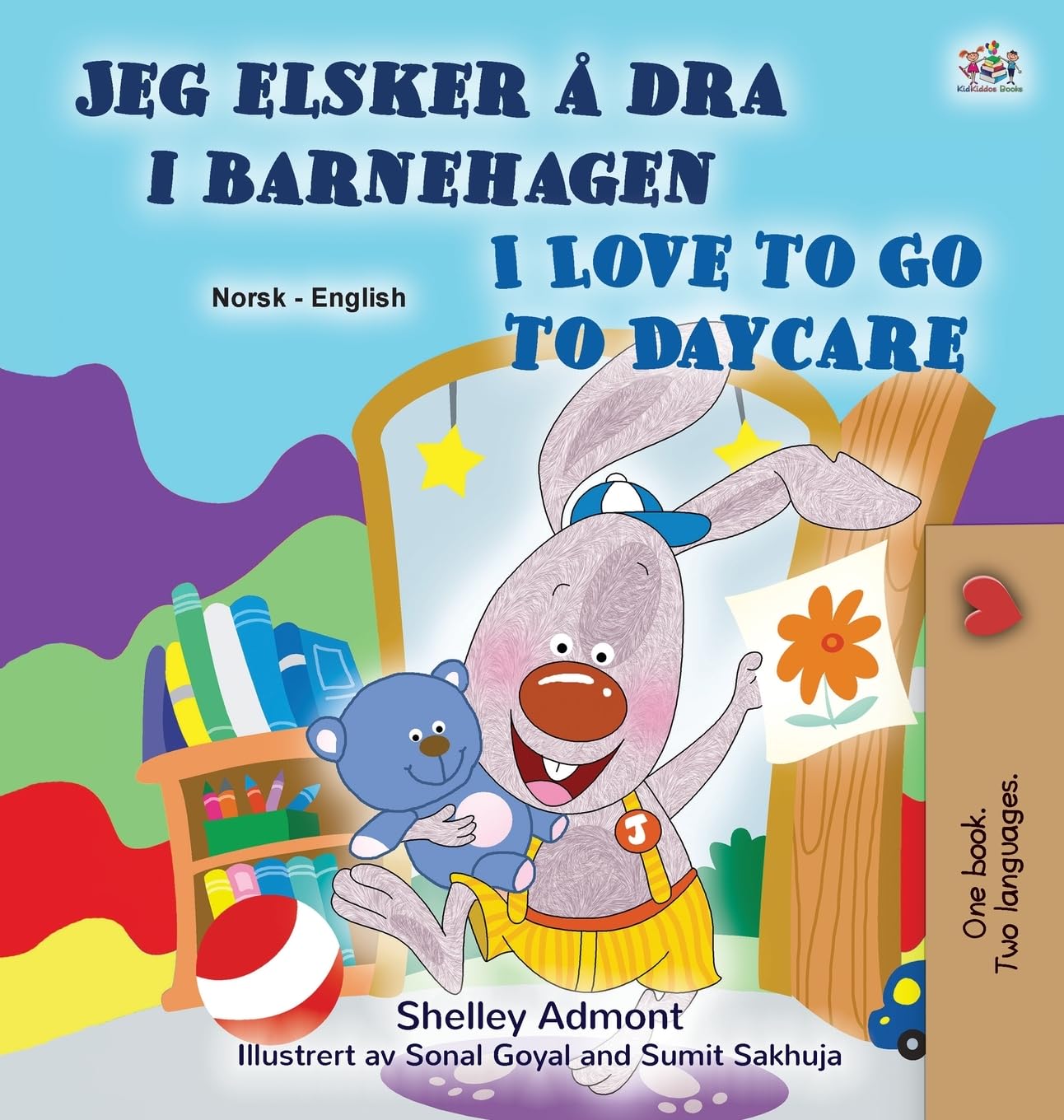 I Love to Go to Daycare (Norwegian English Bilingual Book) (Norwegian English Bilingual Collection)