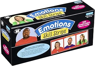 Super Duper Publications | Emotions Skill StripsÂ® Photo Flash Cards | Educational Learning Resource for Children