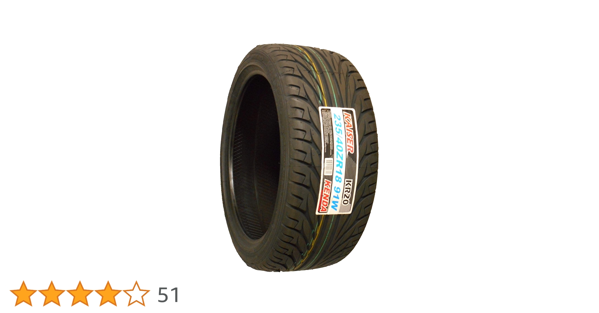 Amazon.co.jp: ケンダ(KENDA) サマータイヤ KAISER KR20 235