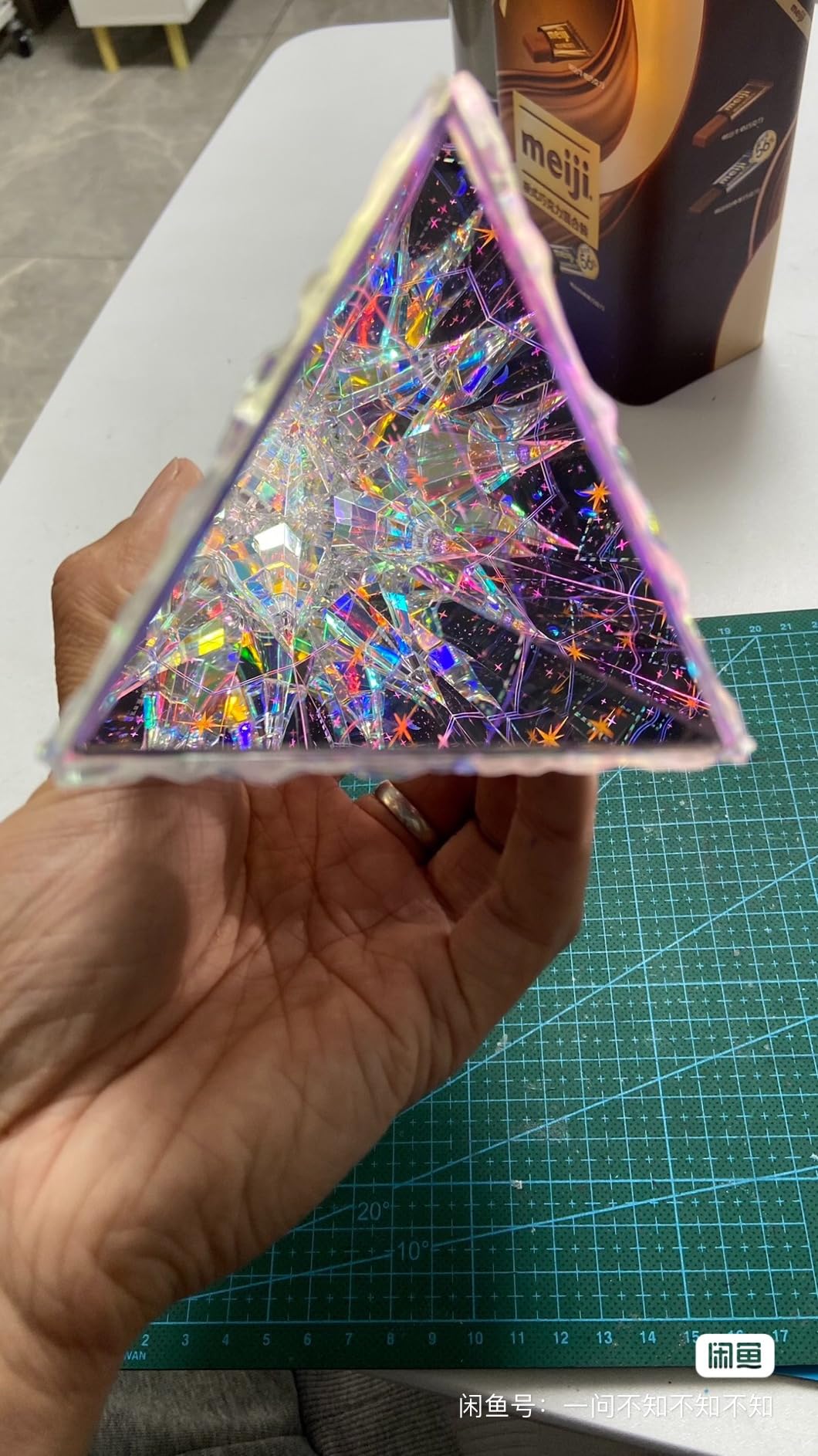 Confezione regalo di compleanno fatta a mano con prisma caleidoscopio Magic Edge da 1 pezzo(A set)