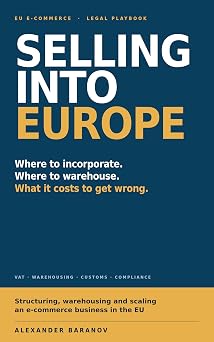 Selling Into Europe cover