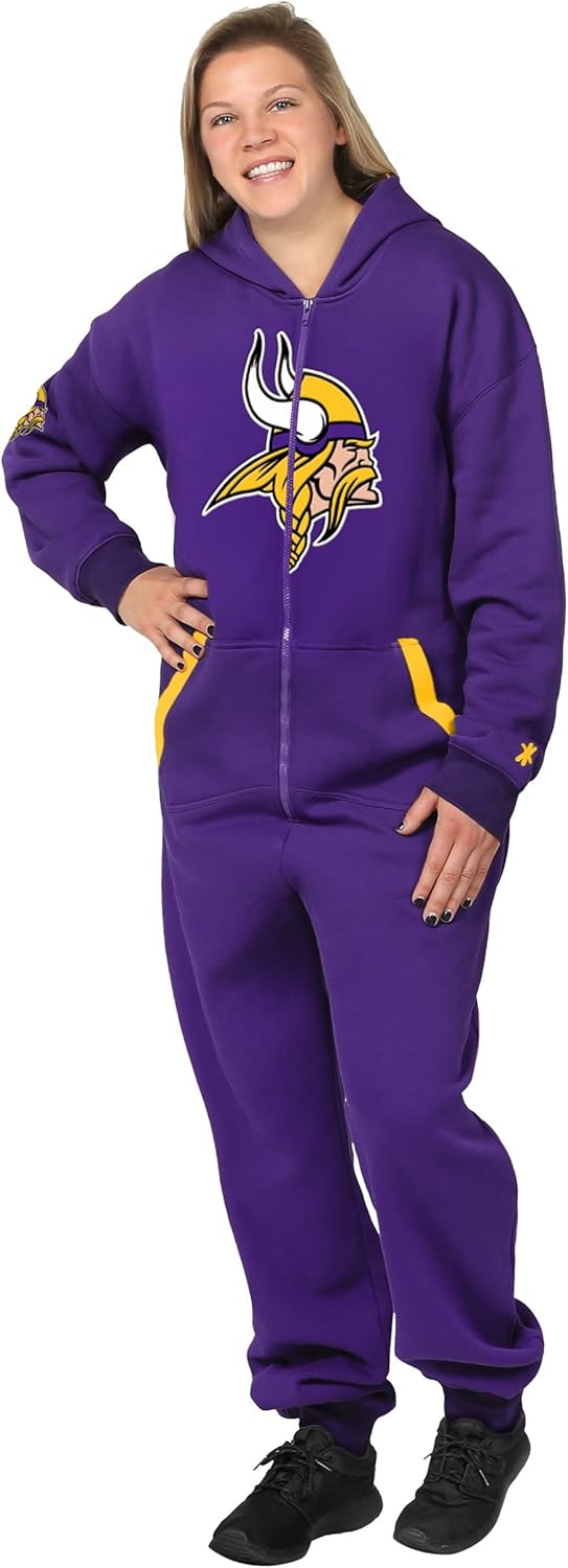 FOCO NFL unisex-adult Team Logo Klew Suit - Purple -