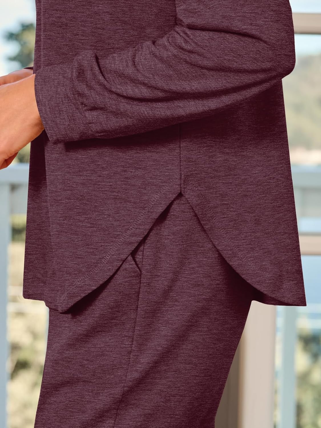 AUTOMET Lounge Sets for Women Comfy 2 Piece Pajamas Sets Fall Loungewear Pjs Outfits Sweatsuits with Sweatpants 2025 - Image 5