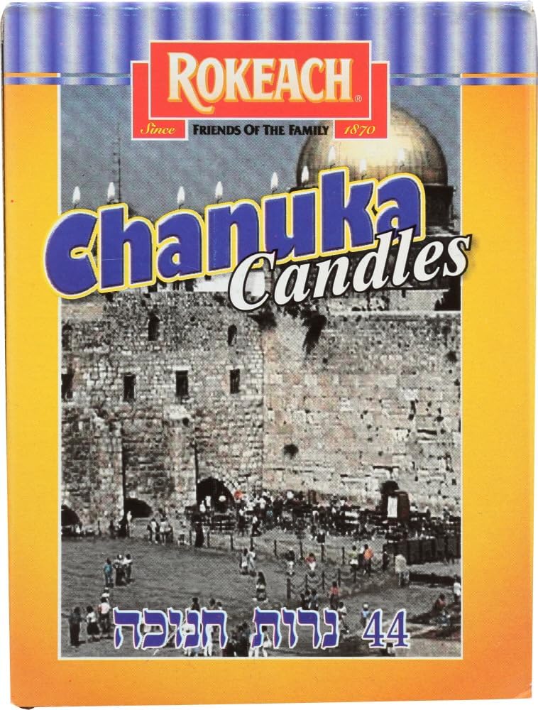 Rokeach Chanuka Candles 44 Count (1 Box)