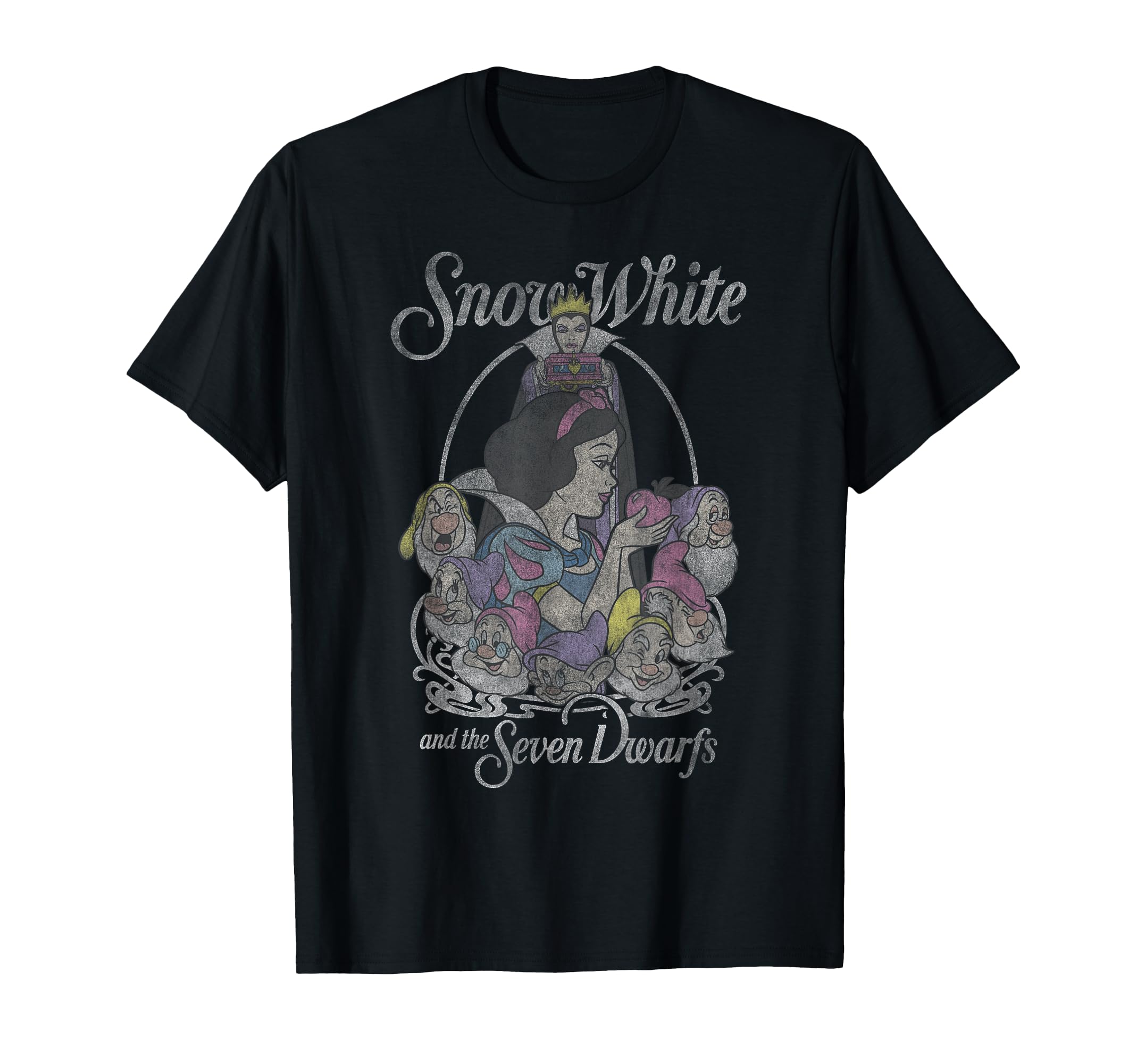 T-shirt Blanche-Neige Disney en coton pour femme
