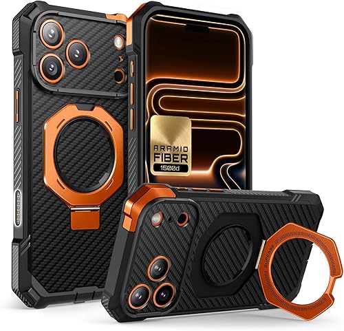 Miniatura 15 de SUPCASE Funda para iPhone 17 Pro Max con Soporte (Unicorn Beetle Grip), [Cubierta de Control de Cámara] [Compatible con MagSafe] [Protección contra