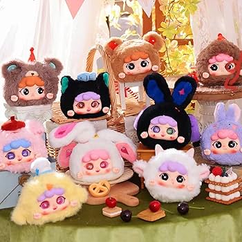 Amazon.co.jp: CALEMBOUぬいぐるみブラインドボックス、5インチ