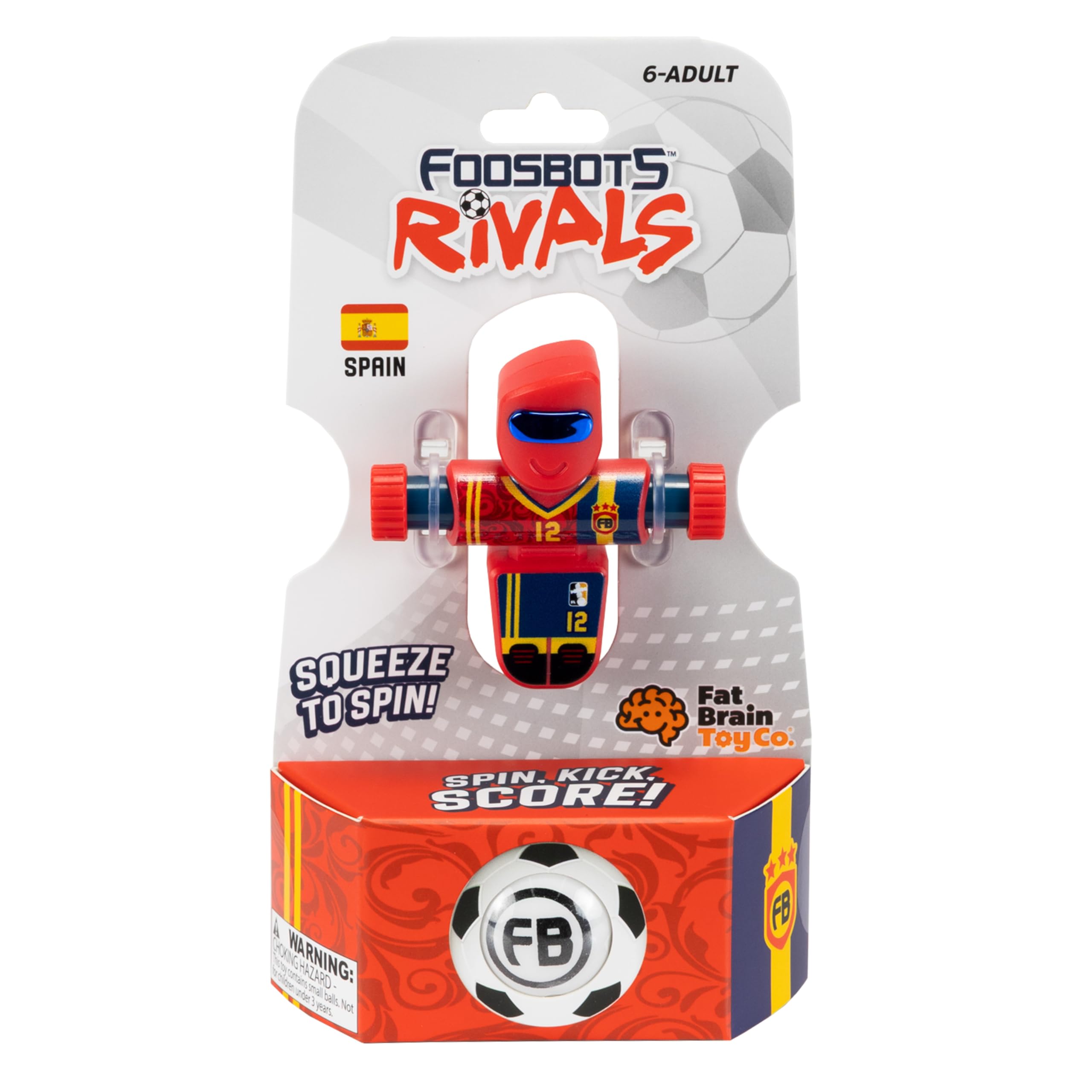 Fat Brain Toys Foosbots Rivals, Single Player Spain, Games for Kids Toys, New Active Play…