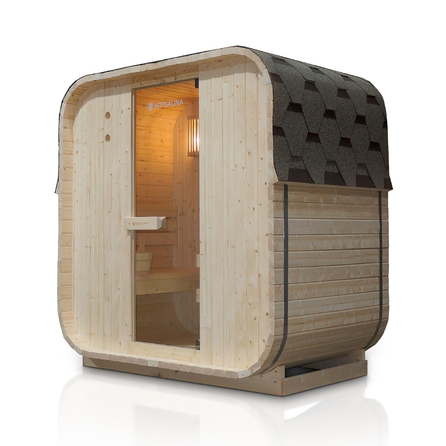 Artsauna Fasssauna Nolvik M - Outdoor-Fasssauna