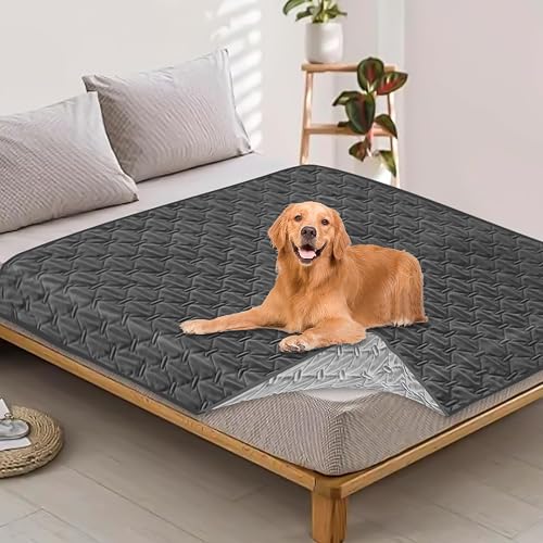 BAIFULAI Manta impermeable para perros de 200 x 130 cm, alfombrilla antideslizante