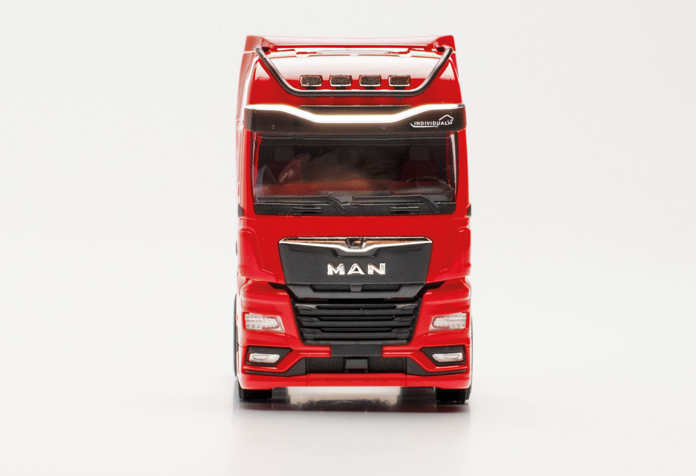 Herpa Accessori modello camion, parasole e staffa per lampada per Man TGX Individual (4 pezzi), fedele all'originale in scala 1:87, modellismo auto, modellismo, accessori per modelli in miniatura in