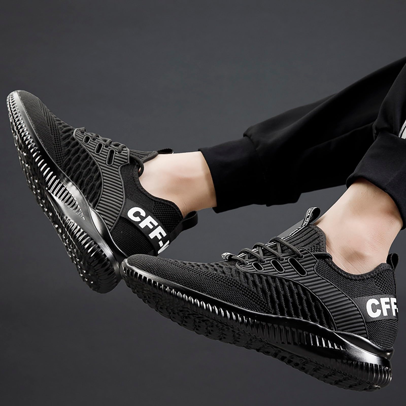 Scarpe Uomo Scarpe Palestra Uomo Corsa Sneakers Bianche Sport Padel Ginnastica Estive Leggere Eleganti Alte Traspiranti da Tennis Senza Nero 41 Sportive Sneaker Invernali Ragazzo Running Shoes