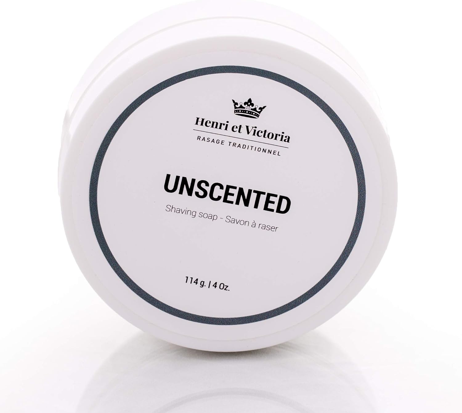 Unscented Shaving Soap for Men Vegan Old Fashioned Wet Shave Soap Made by