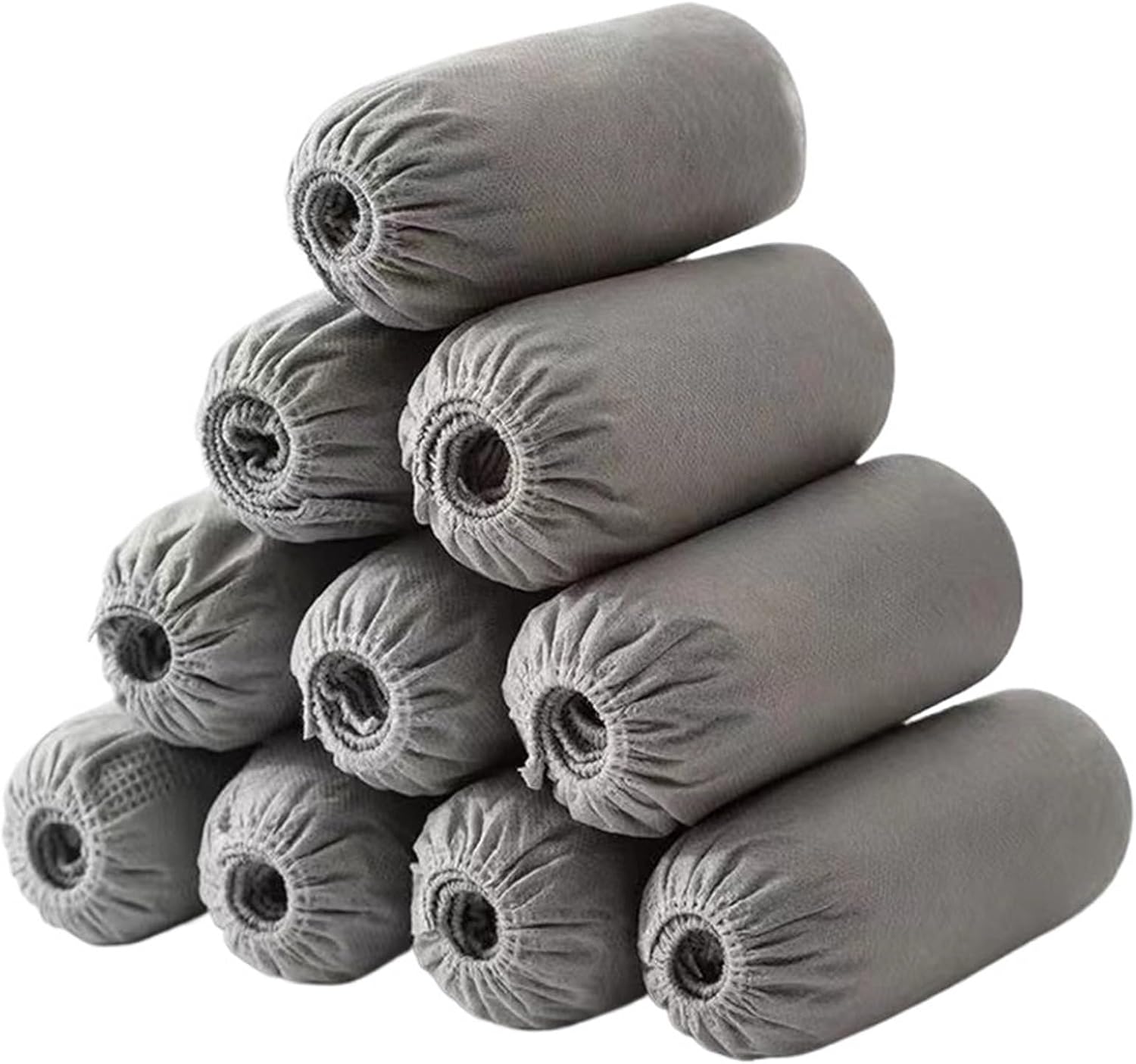 Shoe Covers Disposable 200Pack Non-Woven Boot & Shoe Covers Non Slip Overshoes for Indoor Outdoor Home Floor(Gray)