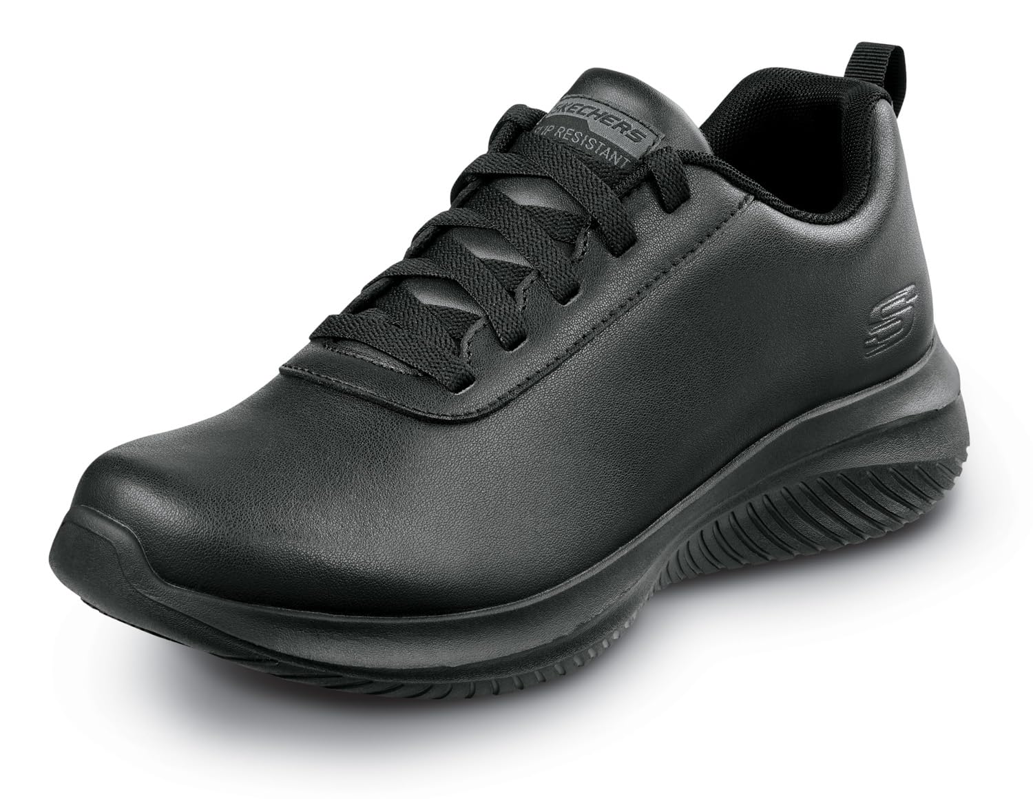 Skechers Work Ultra Flex 3.0, Eric, Zapatos de trabajo para hombre, puntera suave, EH, MaxTrax antideslizante, Oxford, zapatos de trabajo