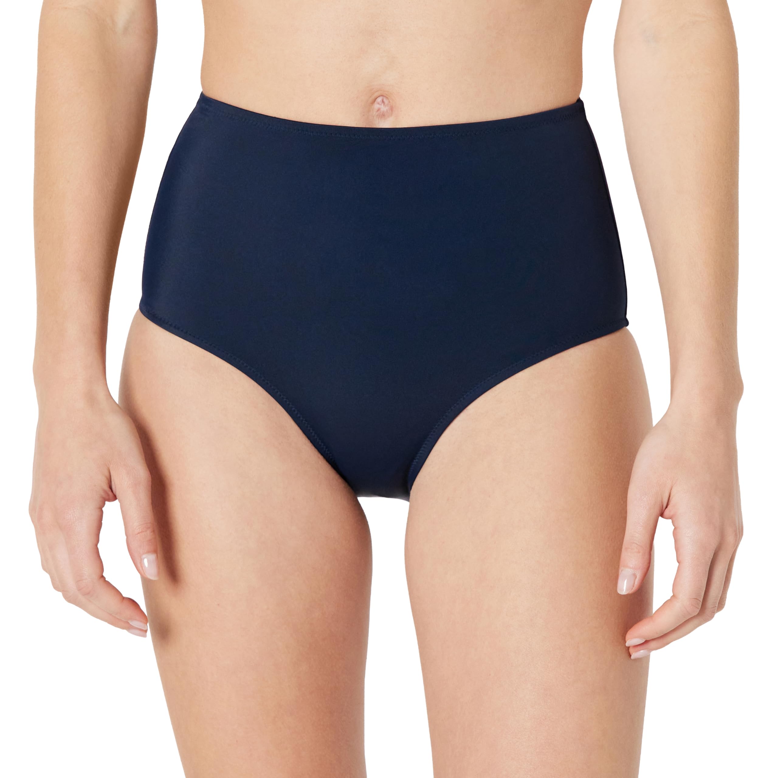 

                                                    Amazon Essentials Women's High Waist Swim Bottom, 