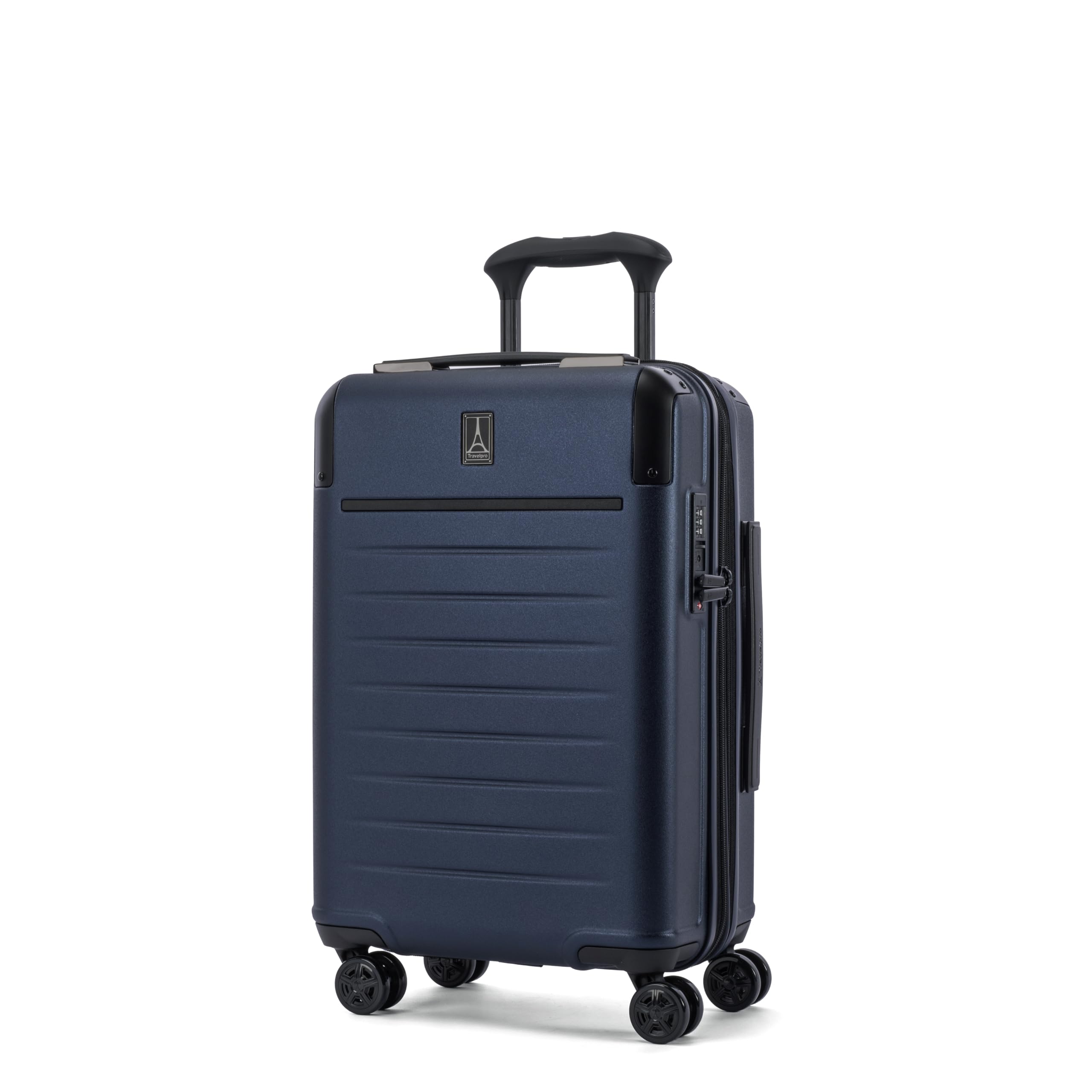 Travelpro, Aviator Navy, Bagage Compact de 50,8 cm, Aviator Valise à roulettes Extensible compacte Bleu Marine