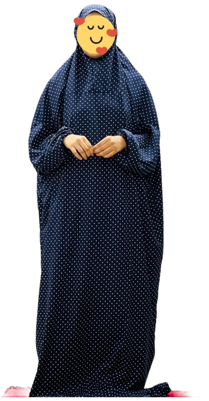 Women'S Maxi Dress (Bd-07 Blue Dott_Blue_Free Size)