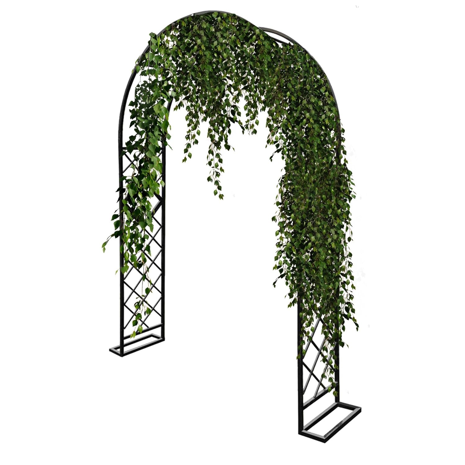 Arche de jardin en métal pour tuteurer facilement vos vignes et rosiers