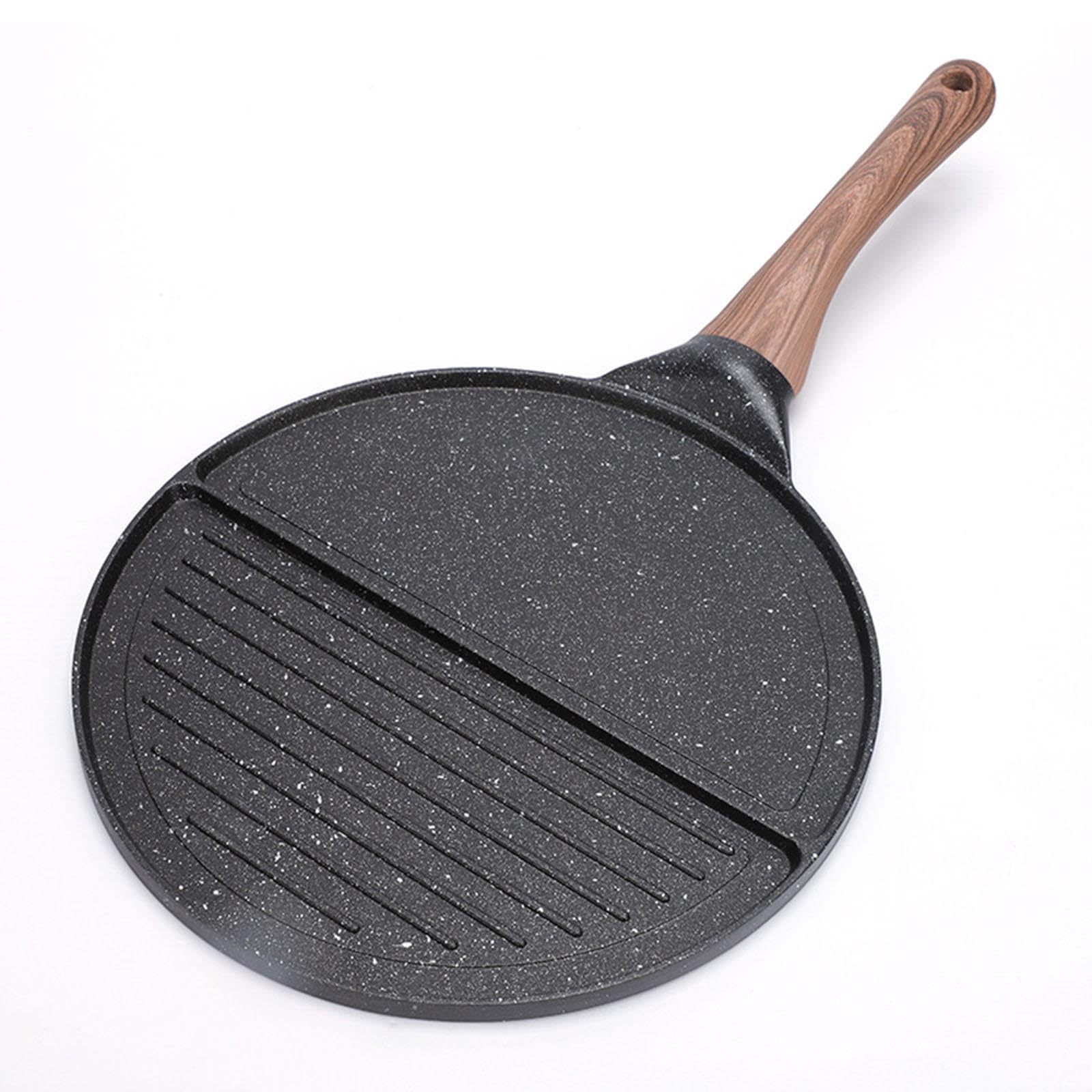 Colcolo Bratschirge Egg Pfanne, 10,24 Zoll Multifunktional Eierkocher, Geteilte Eier zum Kochen