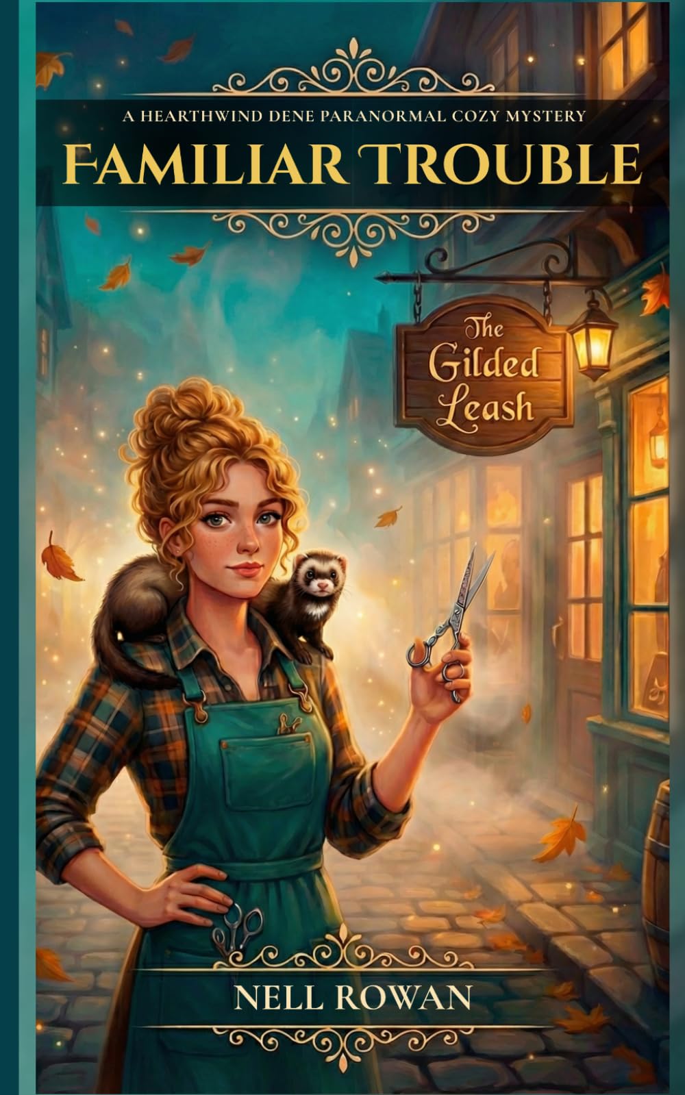 Familiar Trouble: A Hearthwind Dene Paranormal Cozy Mystery