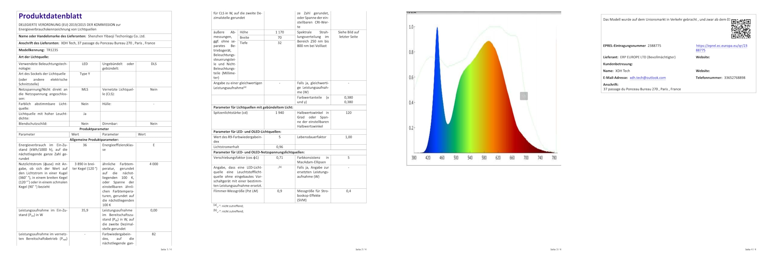LED Feuchtraumleuchte 120CM, Wasserfest IP68 Feuchtraumlampe, 36W 4000LM LED Deckenleuchte Feuchtraum, LED Röhre mit 4000K Neutralweiß als Werkstattlampe, Kellerlampe, Garagenlampe