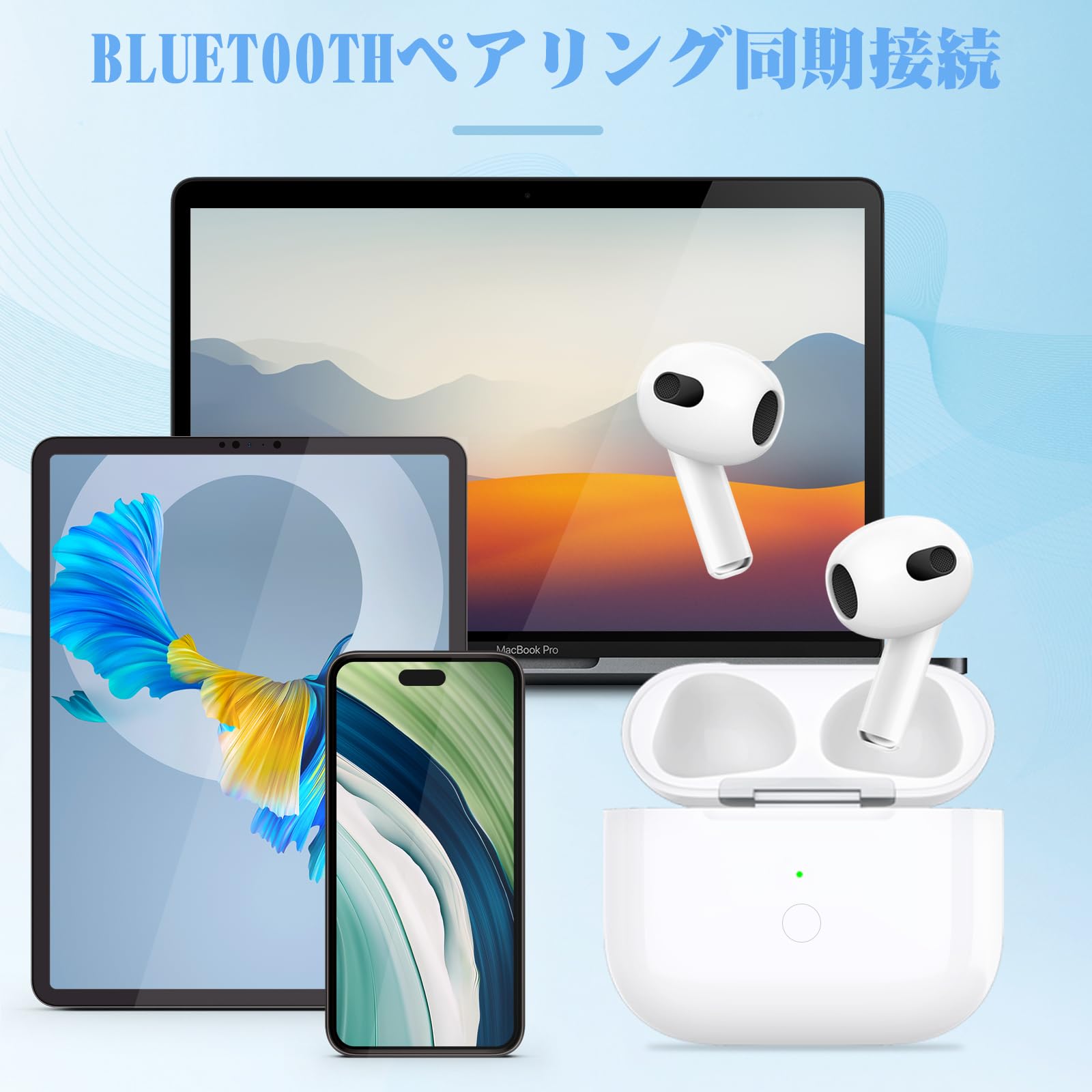 Amazon | AirPods Pro 第1世代および第2世代専用ワイヤレス充電ケース