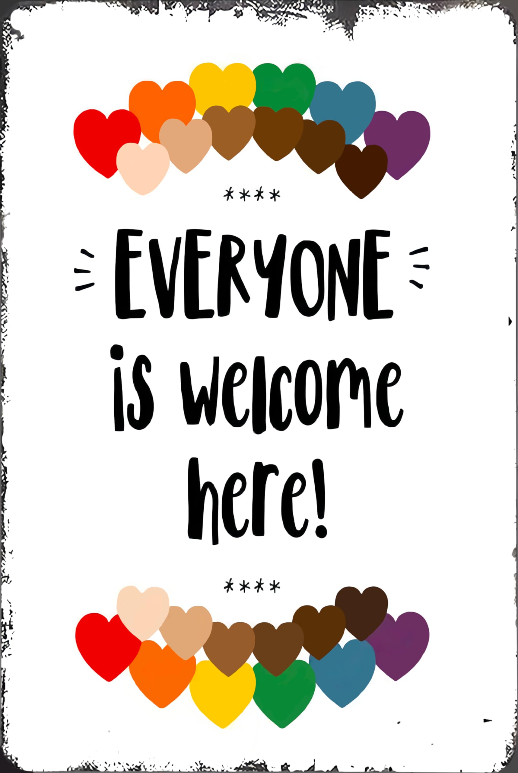 amazon-com-everyone-is-welcome-here-diversity-poster-kindness-and-all-are-welcome-here-wall-art-metal-tin-sign-for-classroom-6x8-in-home-kitchen for Everyone Is Welcome Here Printable Free Amazon.com: Everyone Is Welcome Here Diversity Poster, Kindness and All Are Welcome Here Wall Art Metal Tin Sign for Classroom, 6x8 In : Home & Kitchen for Everyone Is Welcome Here Printable Free