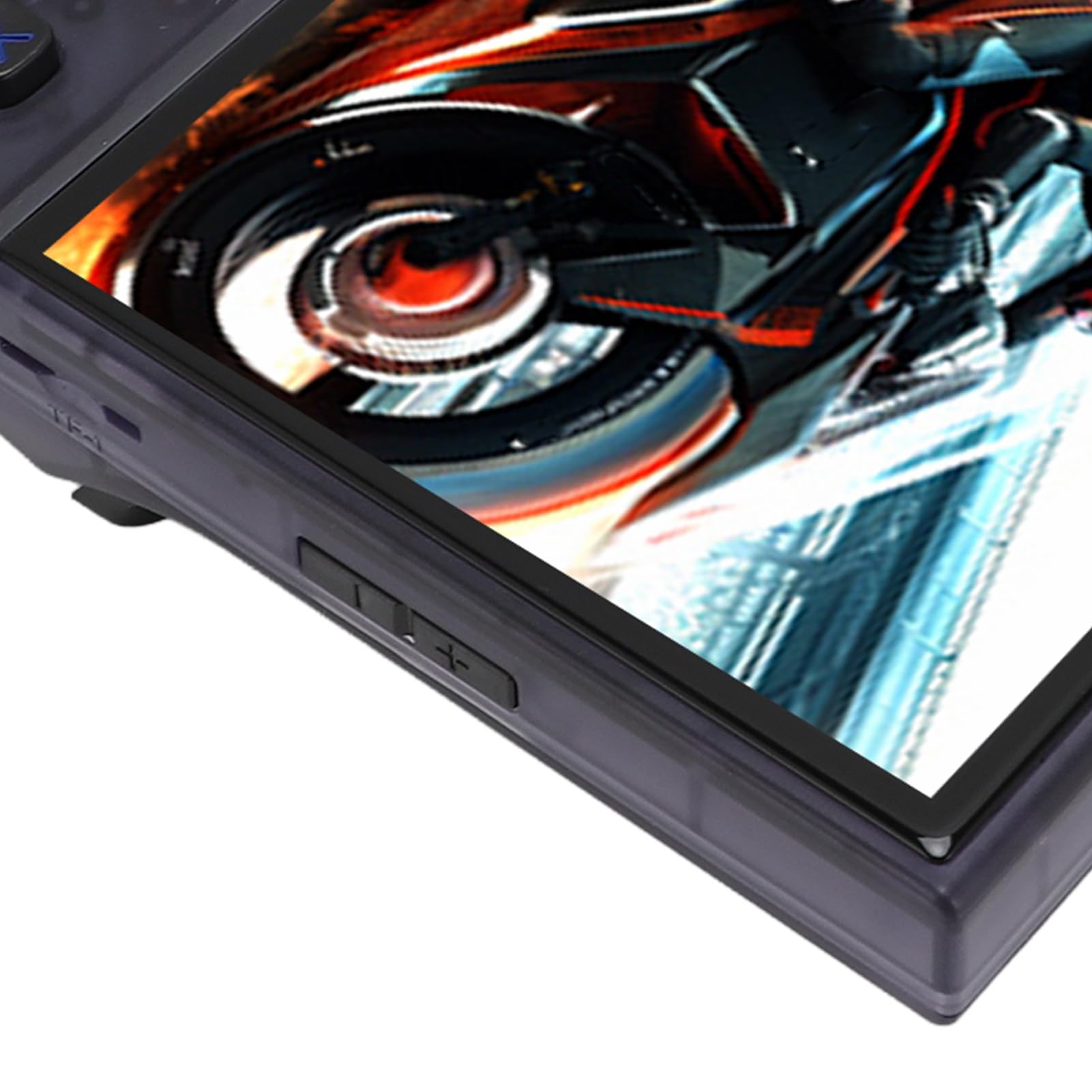 Console di Gioco Portatile retrò, Console di Gioco Portatile con Schermo a Colori IPS da 4 Pollici 720x720, Doppie Leva di Controllo 3D, Batteria da 4000 mAh per Giochi retrò ed Em (128GB)