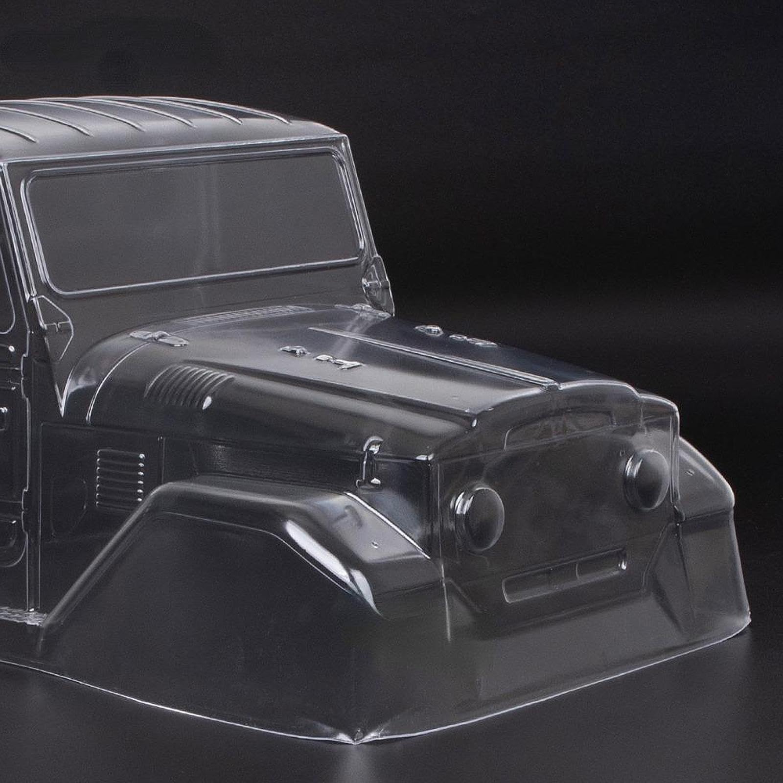 Carrocería RC Crawler de PC para Camión, Modelo Clásico de Coche RC, Bricolaje.