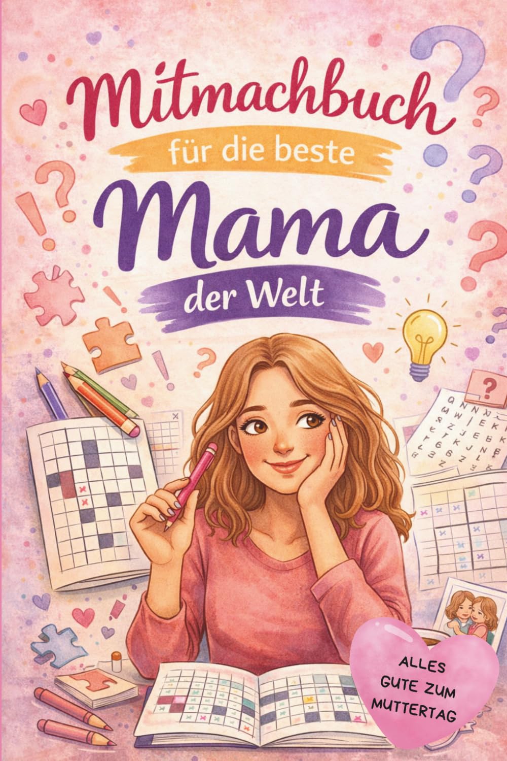 Mitmachbuch für die beste Mama der Welt: Das besondere Geschenk zum Muttertag – voller liebevoller Fragen, kreativer Seiten und unvergesslicher Momente zum Ausfüllen, Erinnern und Lachen