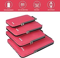 Vista 5 de BAGAIL 4 Set6 Set de cubos de embalaje de compresión Accesorios de viaje Organizadores de embalaje expandibles