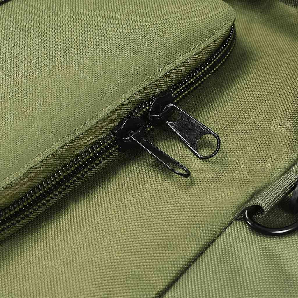 Mangloder 3-in-1 Olivgrüner Seesack aus beschichtetem Oxford-Gewebe 45 Liter Reise- und Outdoor-Tasche mit verstellbarem Schultergurt, Rucksack und Weekender für Camping, Wandern, Sport und Freizeit