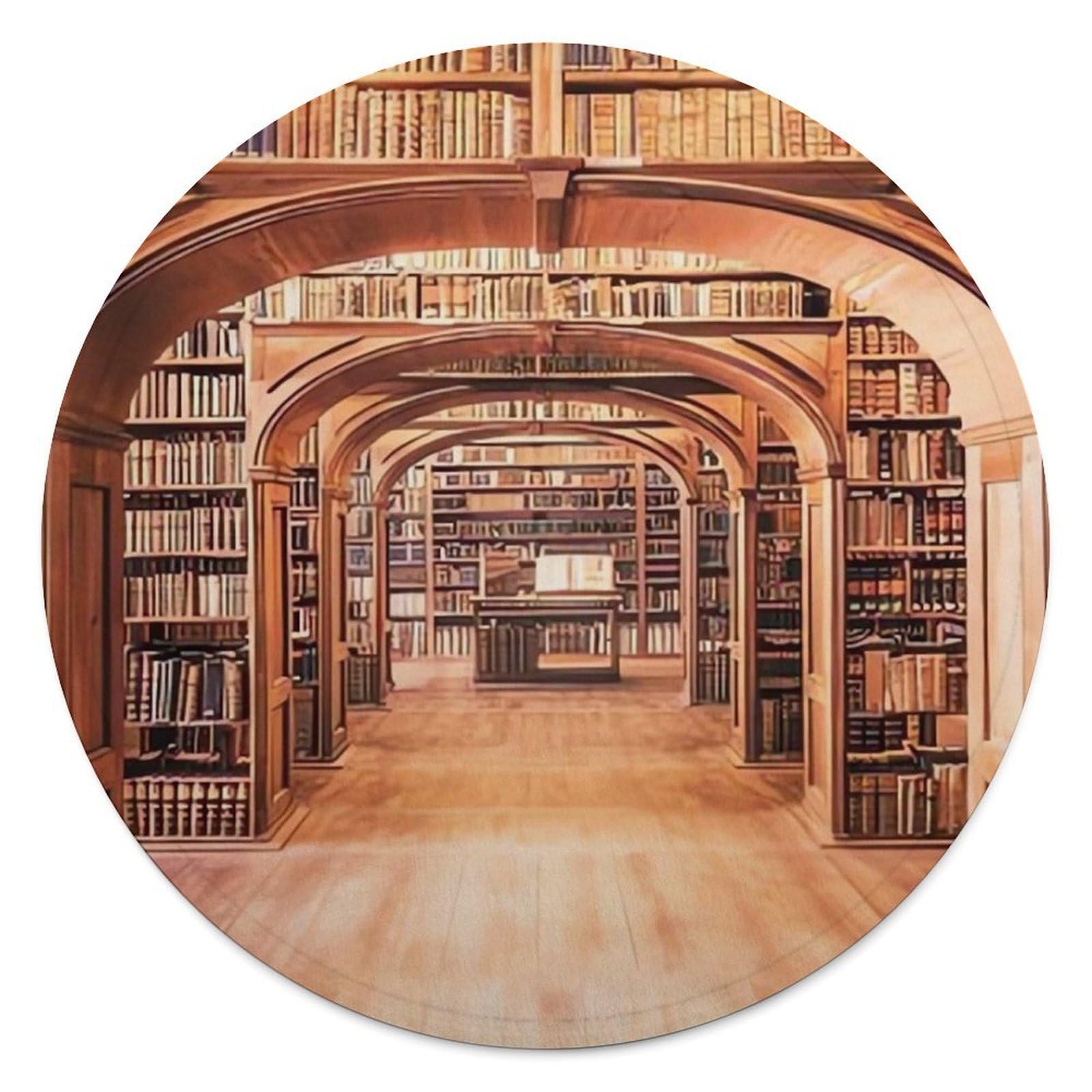 Couverture bibliothèque flanelle ronde contre le froid au bureau
