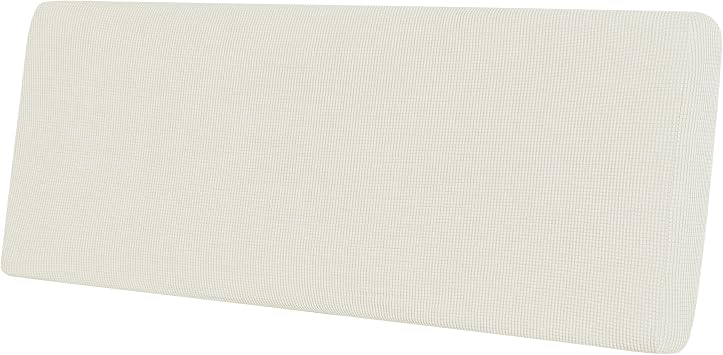 Easy-Going Stretch 1 Piece Couch Cushion Cover for Sofa | Sofa Cushion Furniture Protector Sofa Seat sofa slipcover Washable sofa cover soft with Elastic Bottom Cream